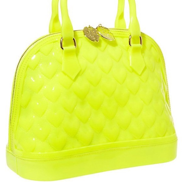 Betsey Johnson Handbags - Betsey Johnson Jelly Dome Satchel Purse.